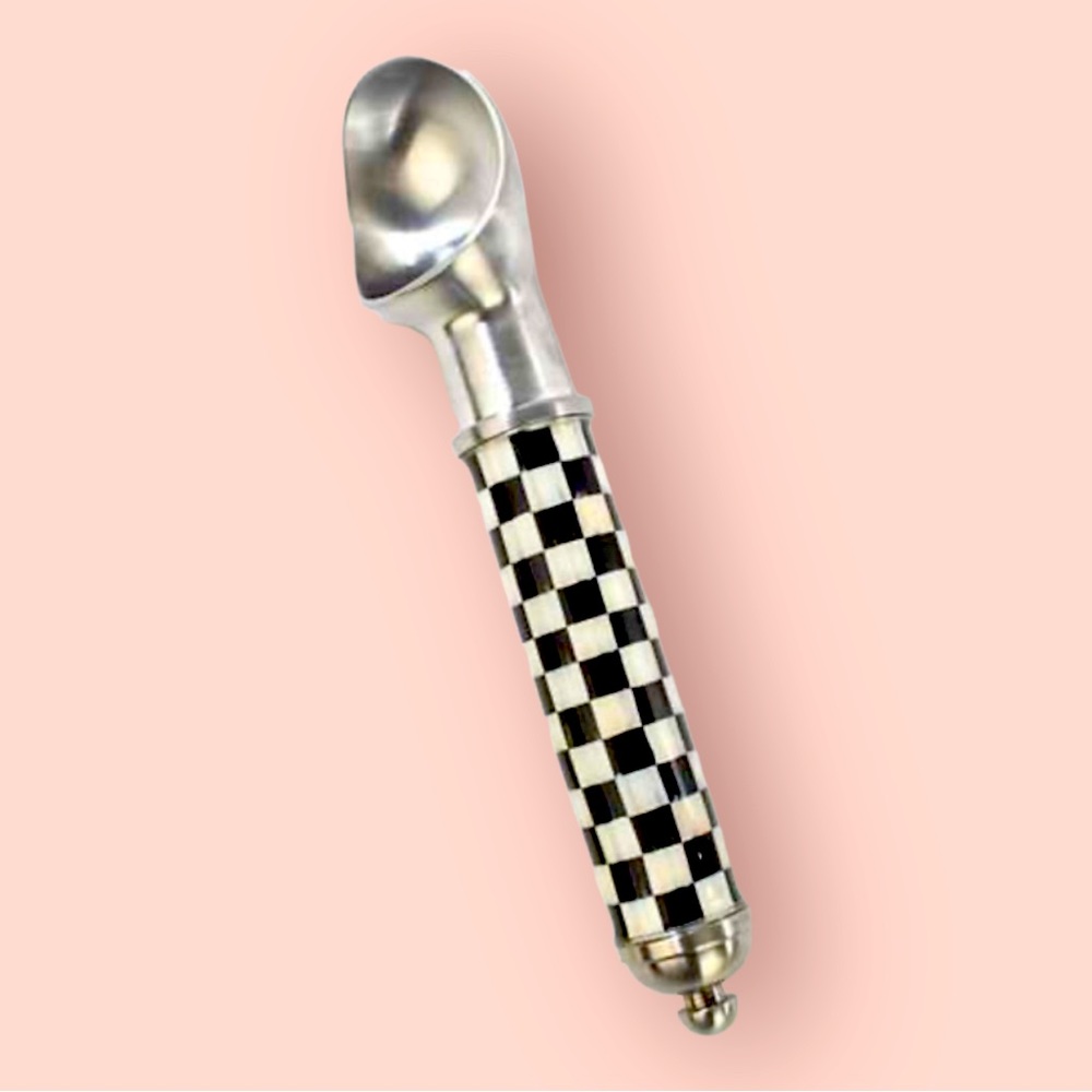 Mackenzie Childs-Supper Club Ice Cream Scoop ONLY - Courtly Check- NIB